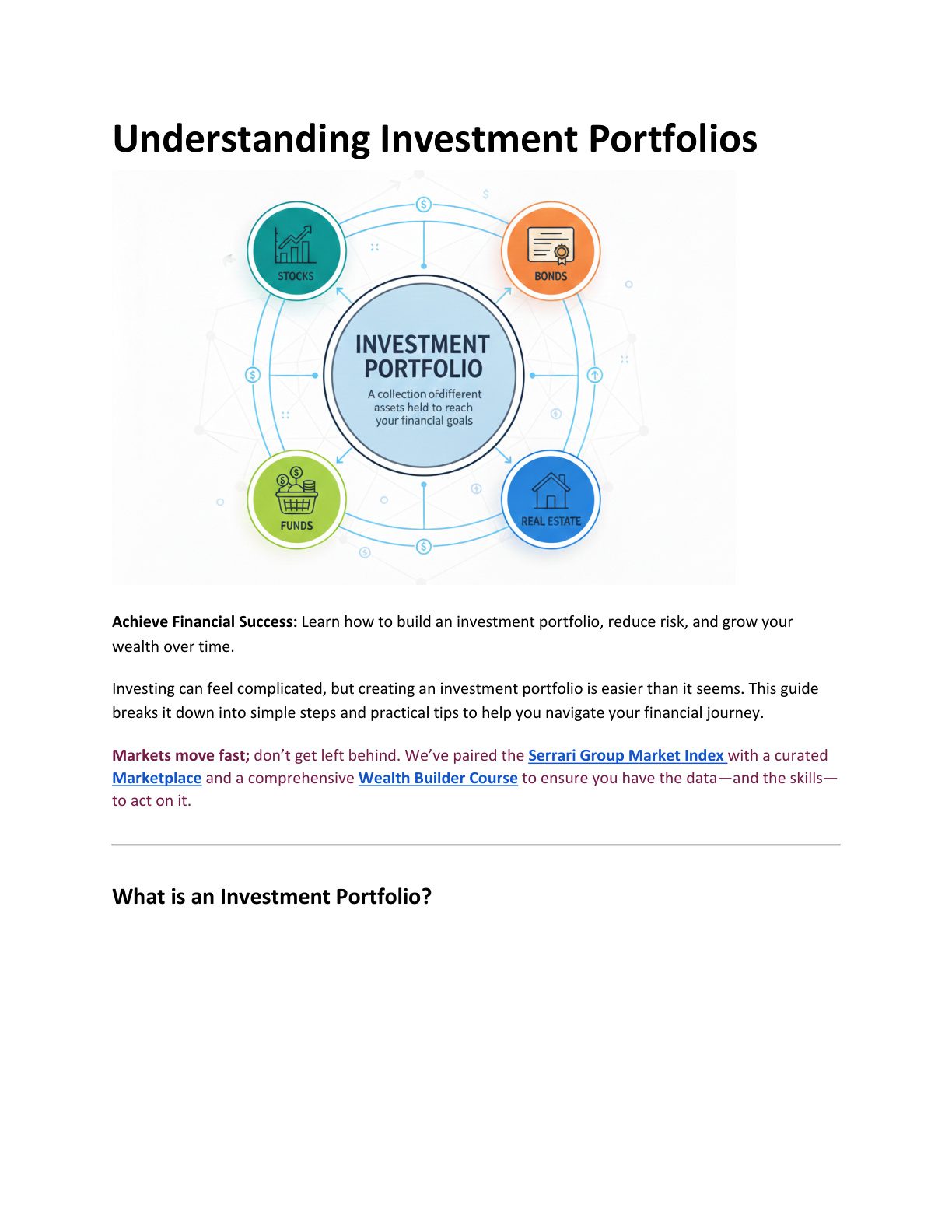 Understanding Investment Portfolios